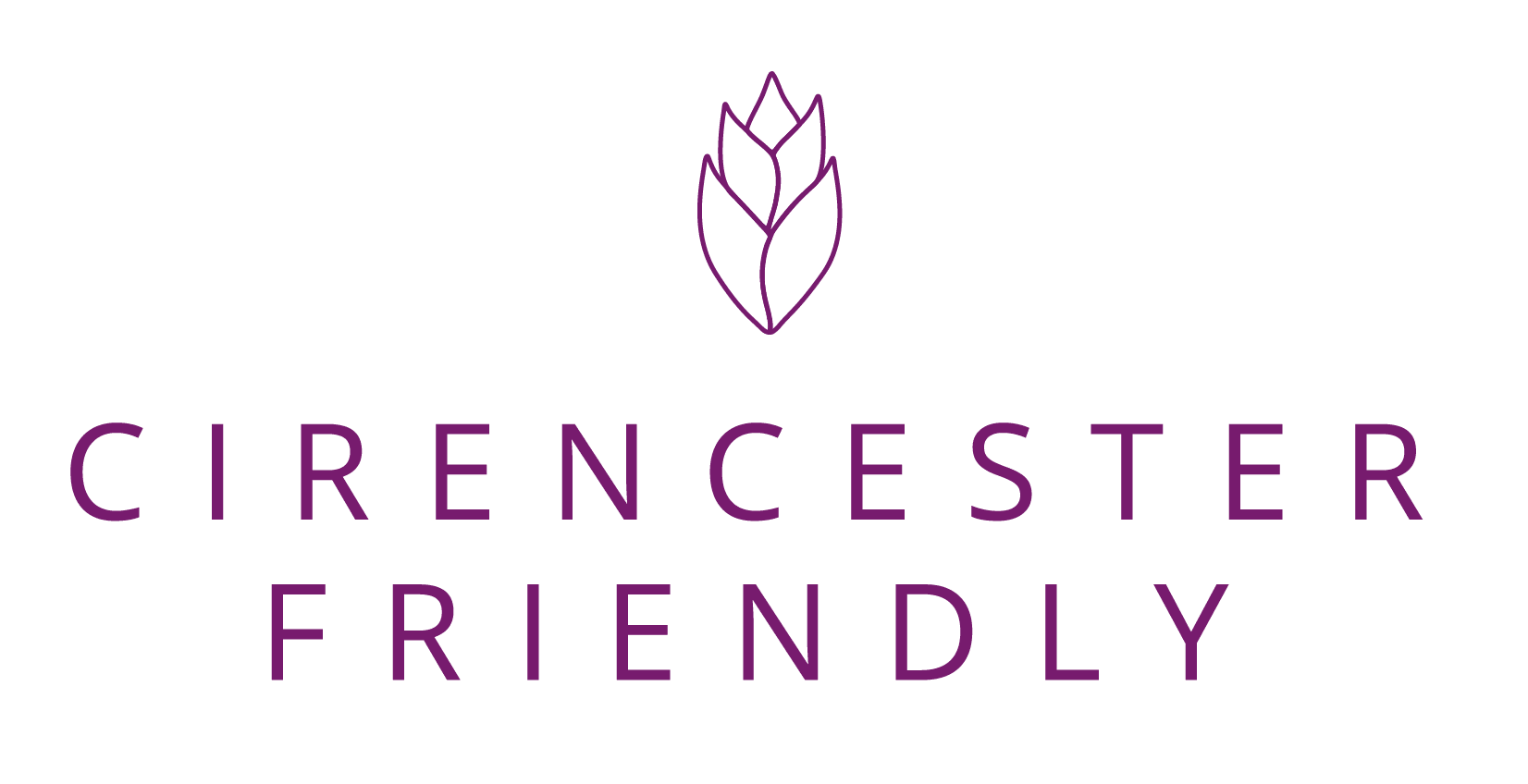 Cirencester Friendly - Center Logo Purple (1)